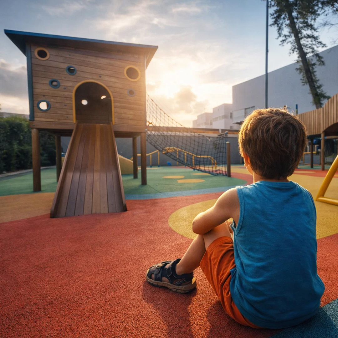 area de recreacao escolar moderna